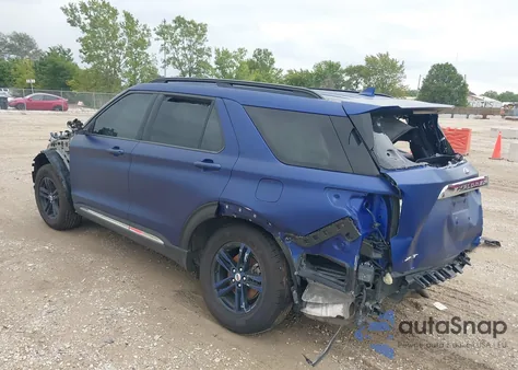 2020 Ford Explorer Xlt z USA, uszkodzony, nr VIN 1FMSK7DH1LGB90913